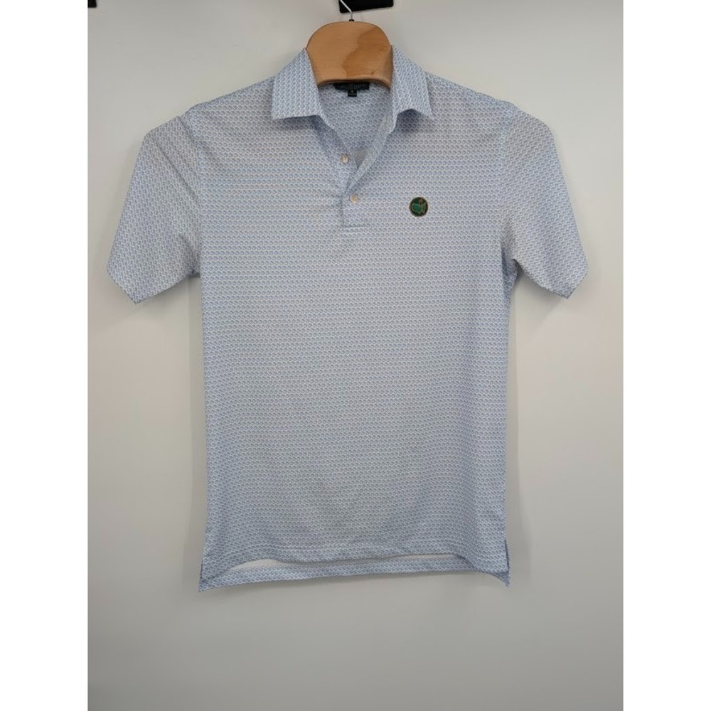 Berckmans Place Masters ANGC Golf Polo Shirt Blue Men's sz S